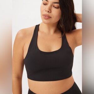 Girlfriend Collective Black Sports Bra